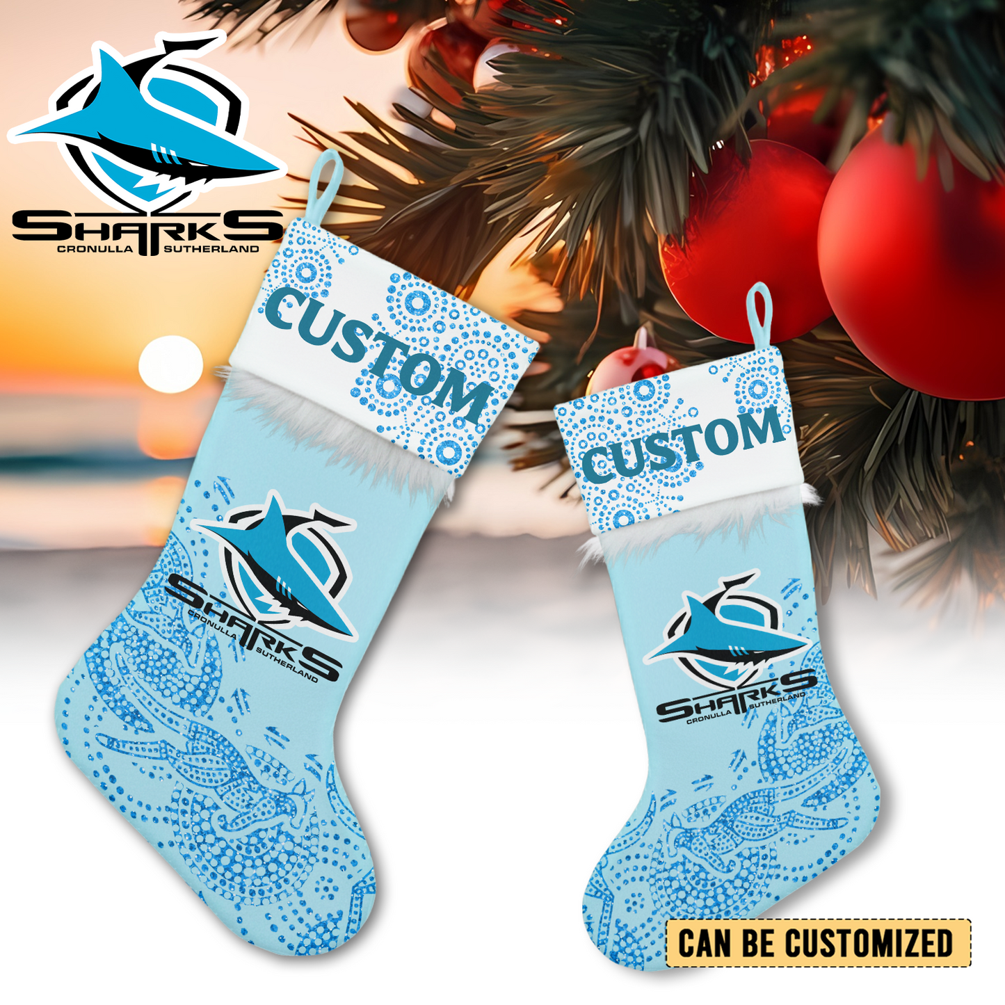 CRO Personalized Custom Christmas Stockings