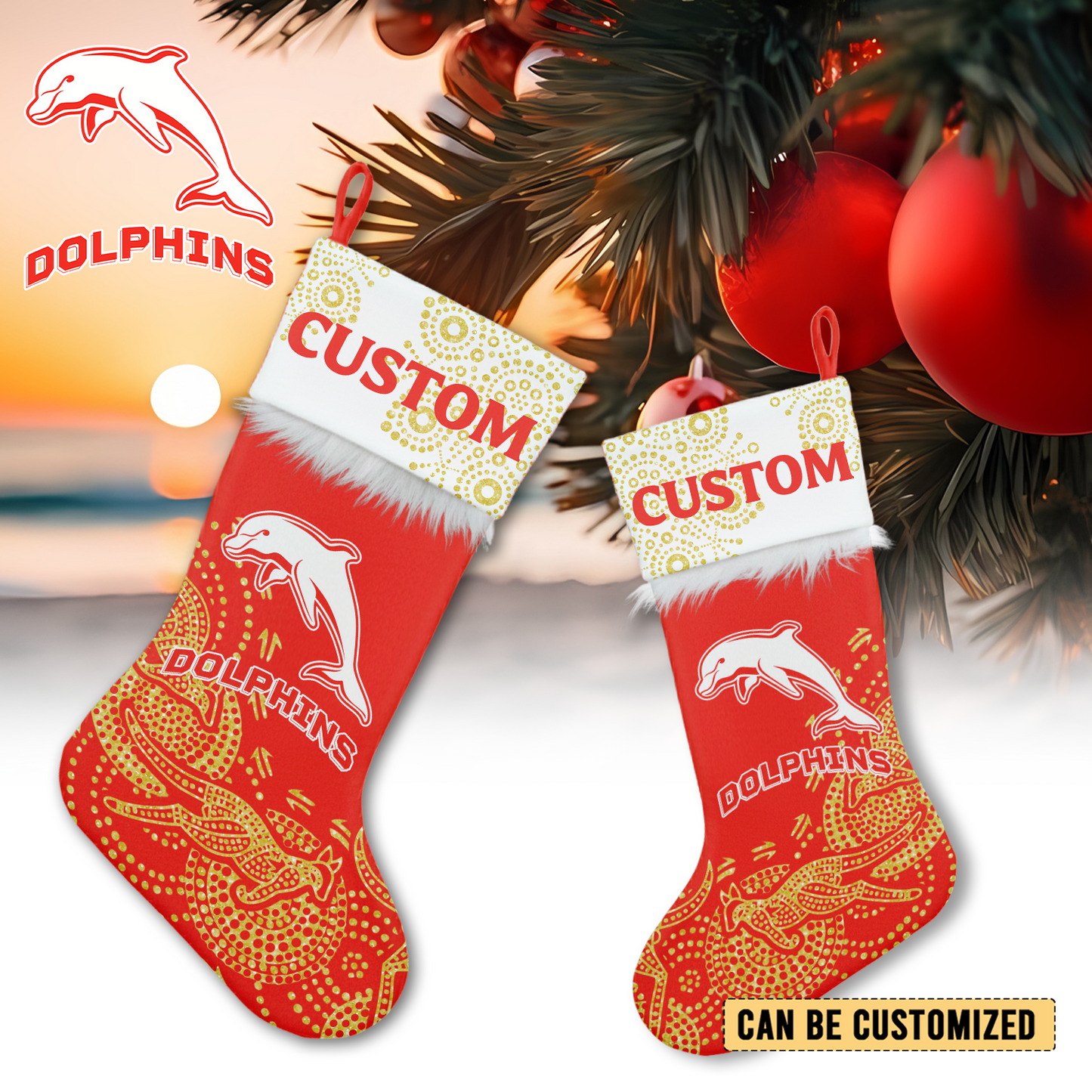 DOL Personalized Custom Christmas Stockings