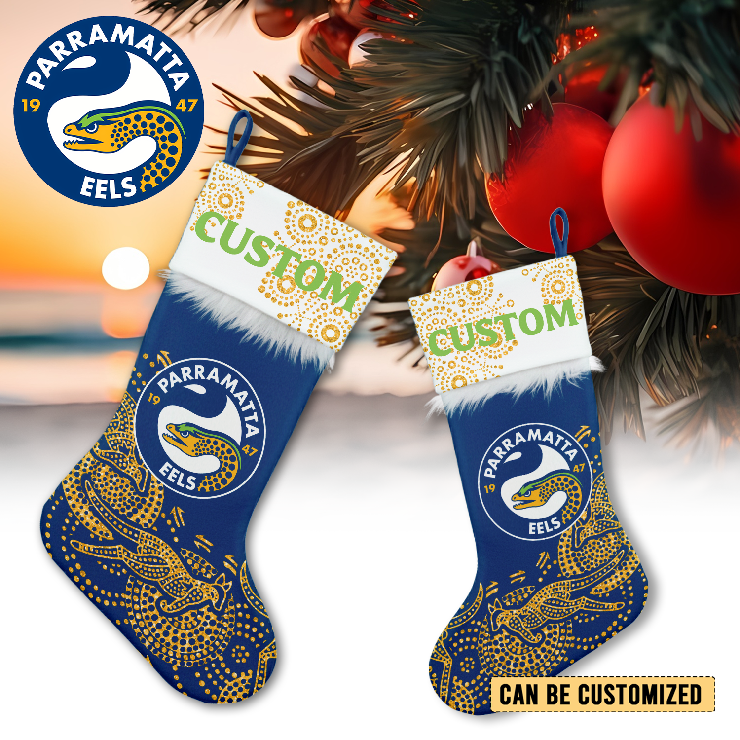 PAR Personalized Custom Christmas Stockings