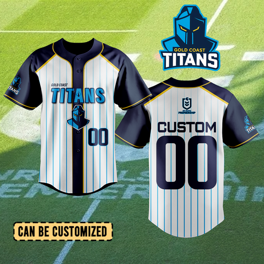 GLD Personalized Custom Baseball Jersey 8