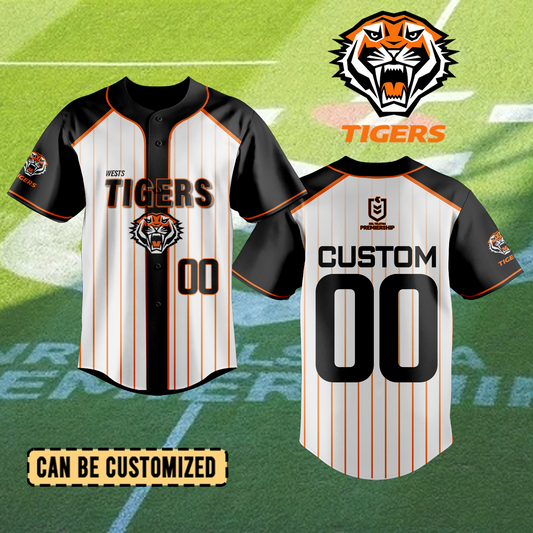 WST Personalized Custom Baseball Jersey 8