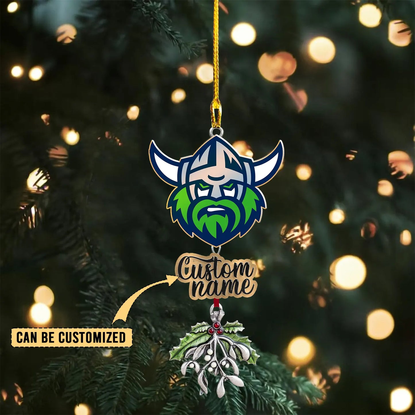 CAN Personalized Custom Acrylic Ornament 3