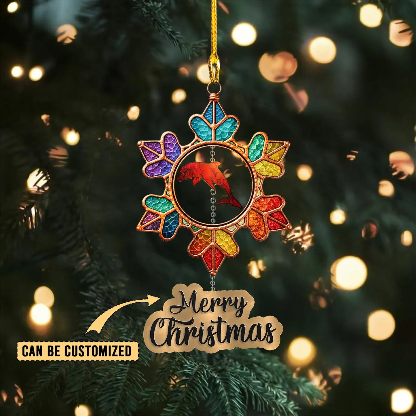 DOL Personalized Custom Acrylic Ornament 5