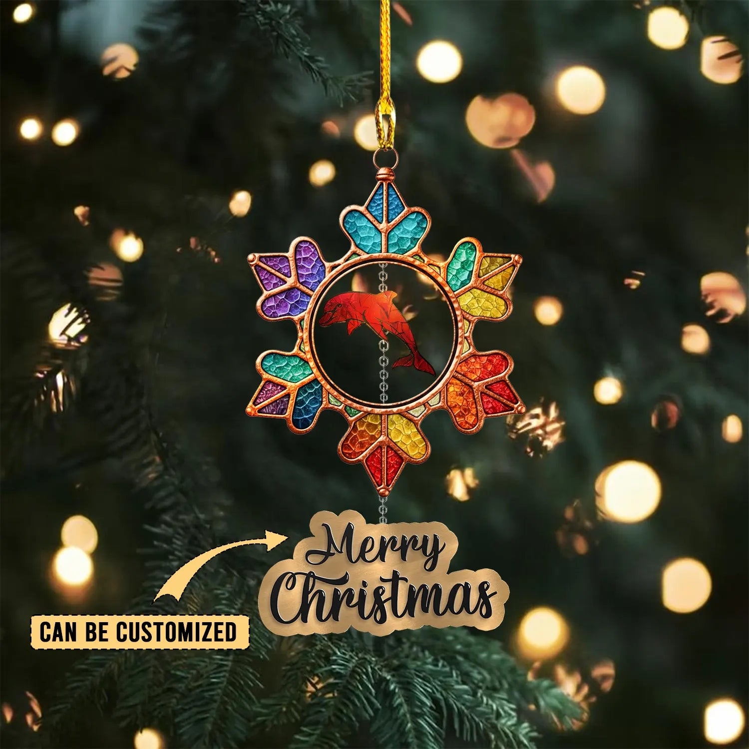 DOL Personalized Custom Acrylic Ornament 5