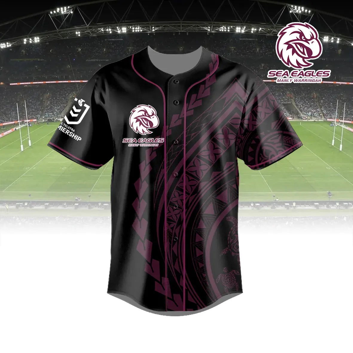 MAN Personalized Custom Baseball Jersey 9