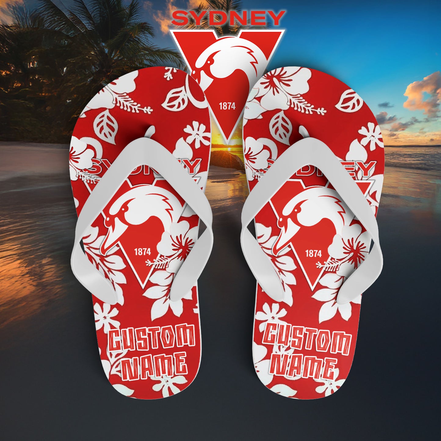 SS Personalized Custom Flip Flops 5
