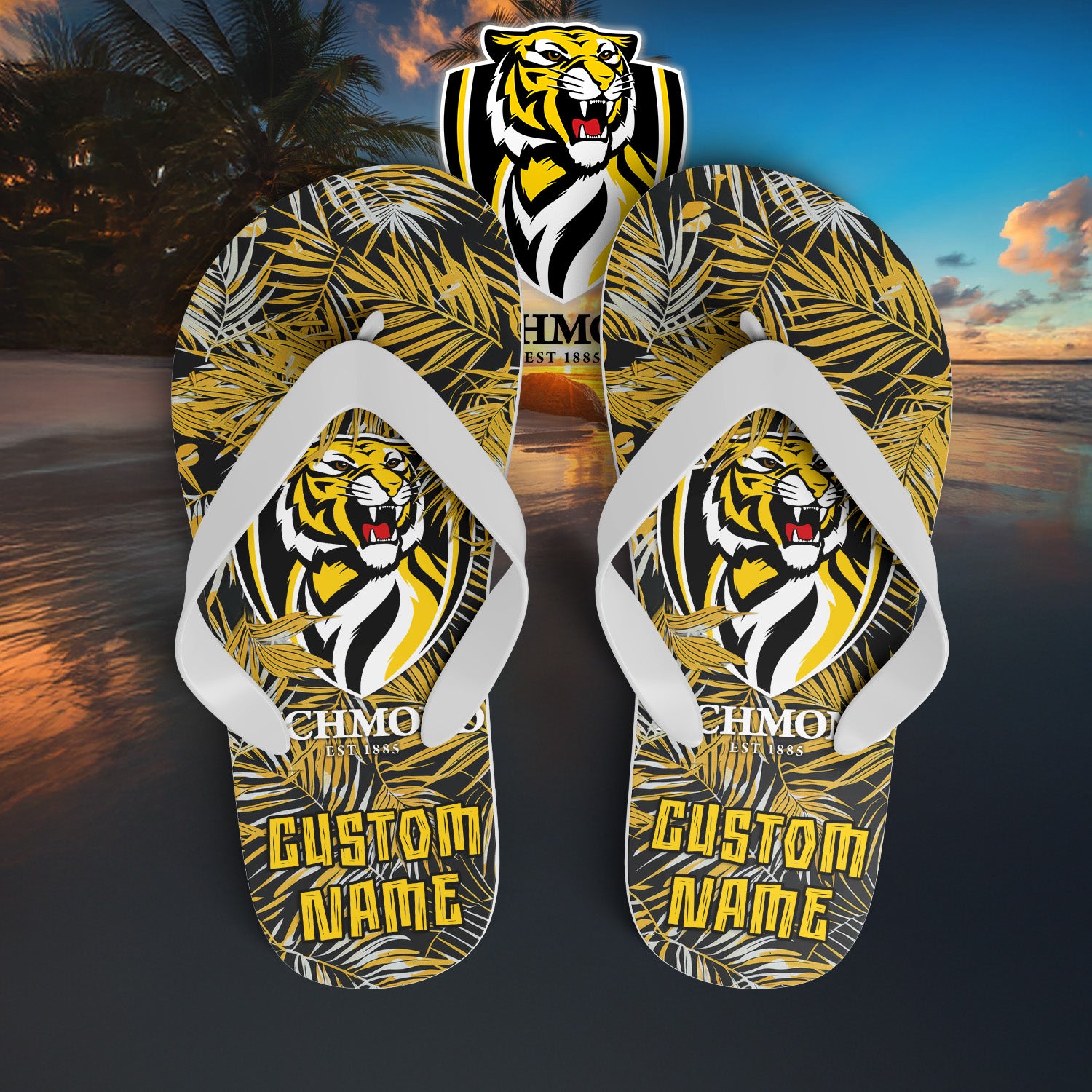RIC Personalized Custom Flip Flops 5