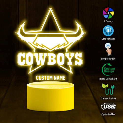 Nql Personalized Custom 3D Led Light Gift For Fans