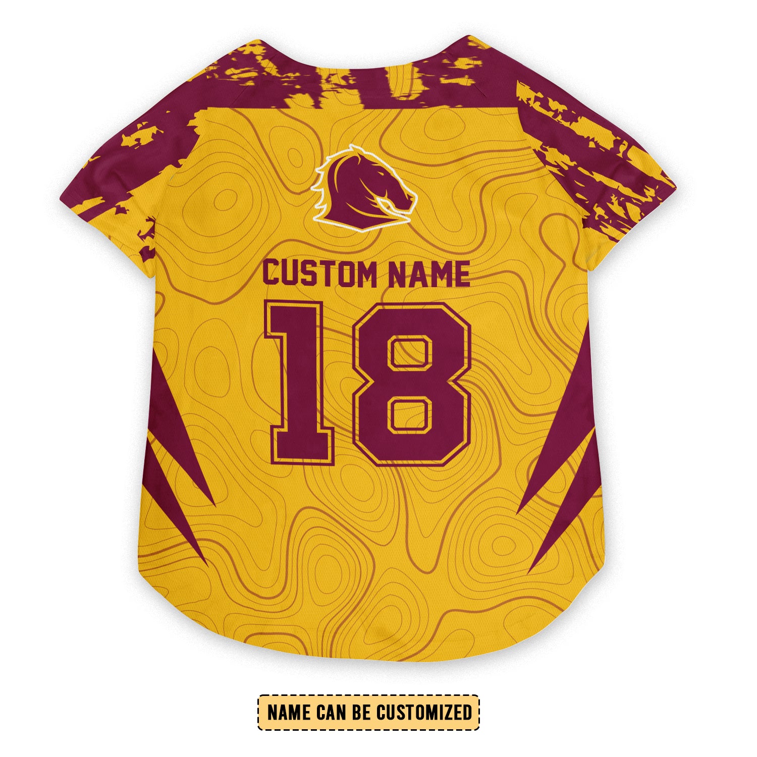 BRI Personalized Custom Pet Baseball Jersey 4