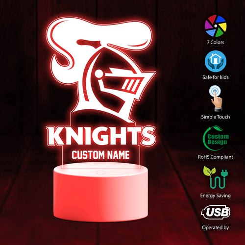 New Personalized Custom 3D Led Light Gift For Fans