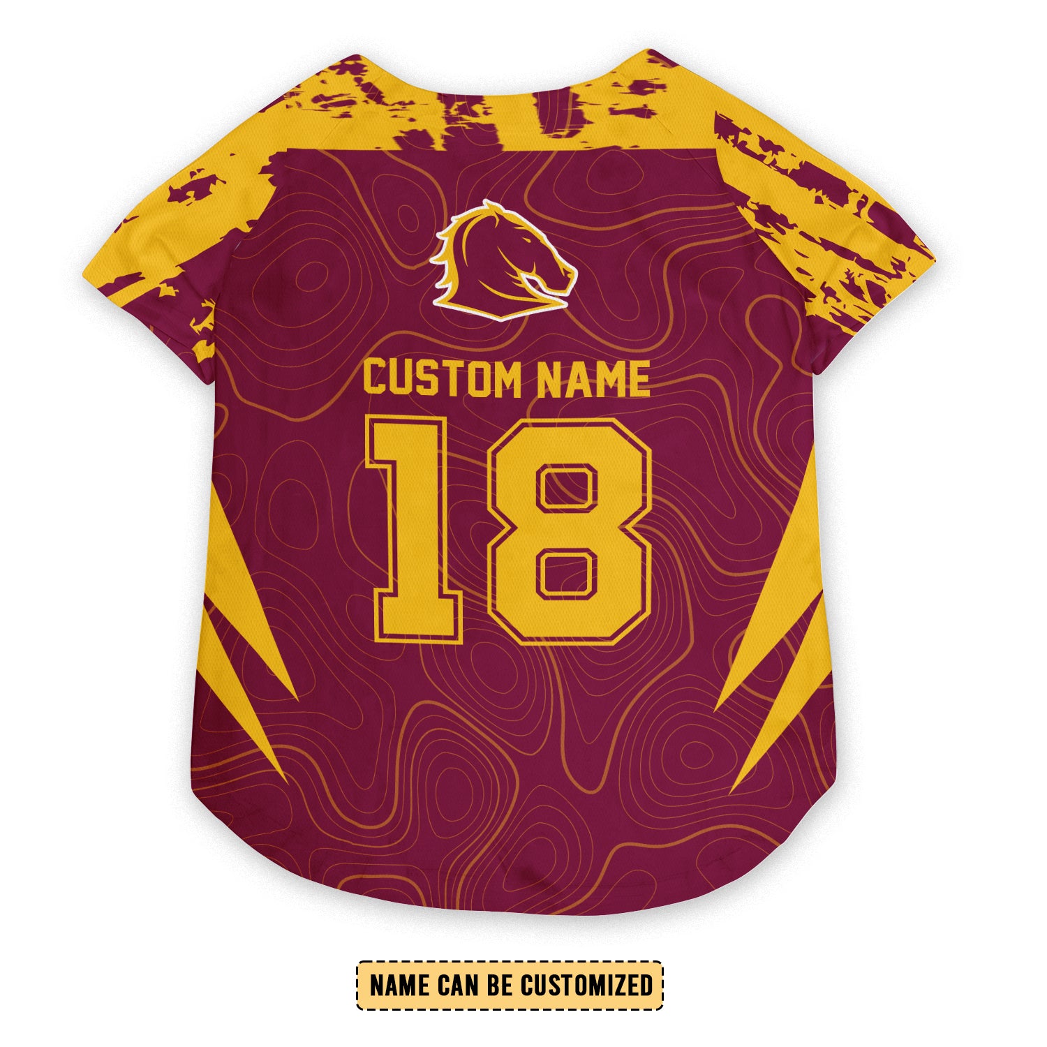 BRI Personalized Custom Pet Baseball Jersey 6