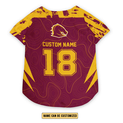 BRI Personalized Custom Pet Baseball Jersey 6