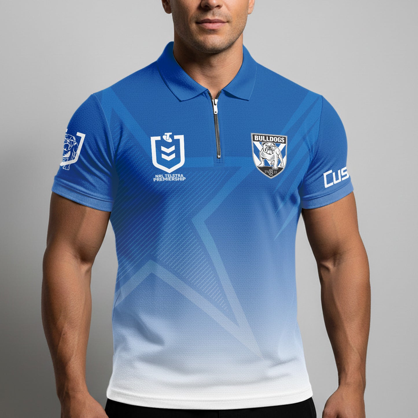 CBY Personalized Custom Zip Polo Shirt