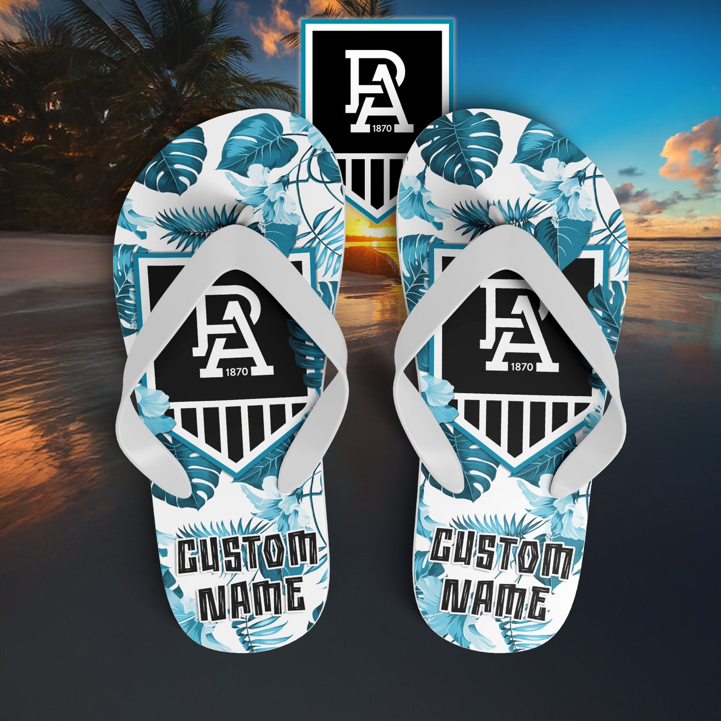 PTA Personalized Custom Flip Flops 5