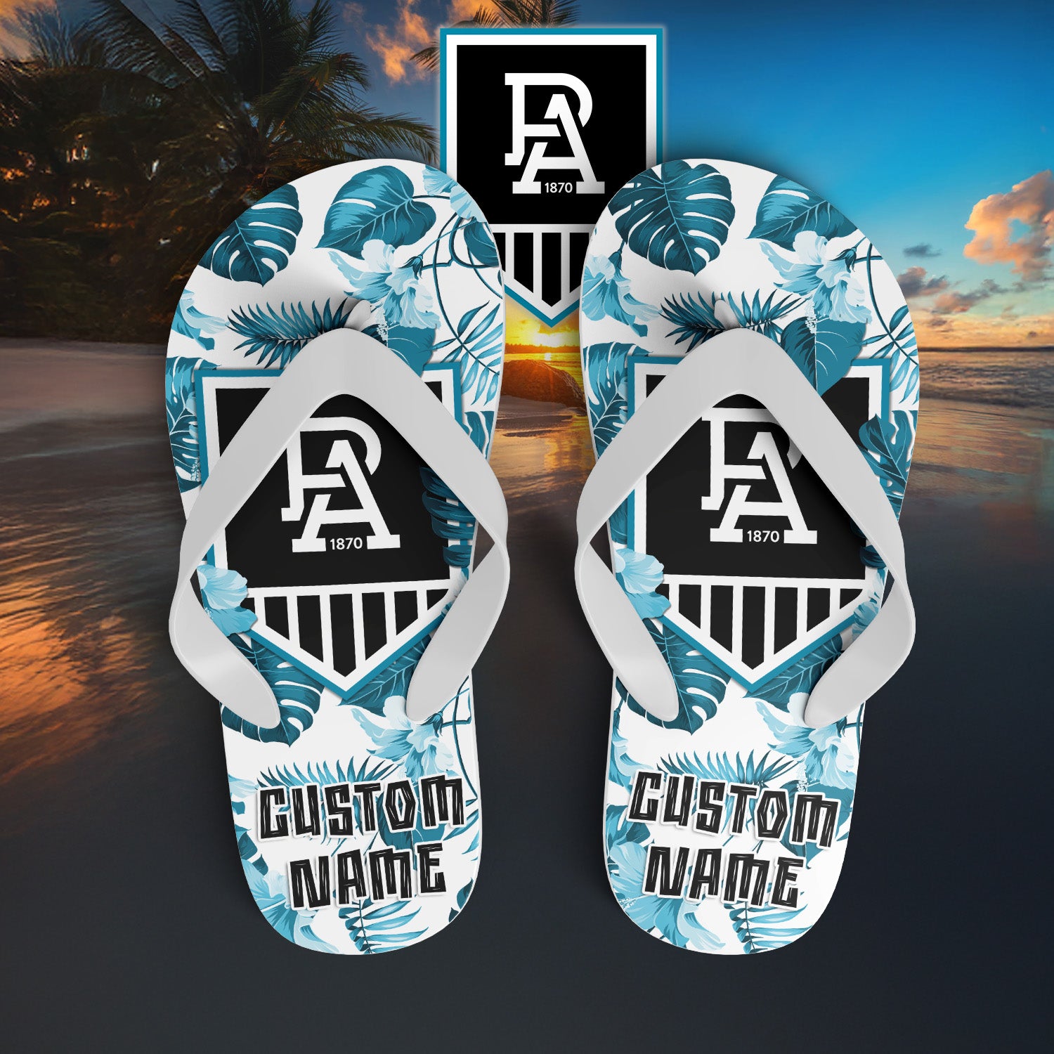 PTA Personalized Custom Flip Flops 5