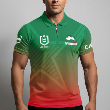 SOU Personalized Custom Zip Polo Shirt