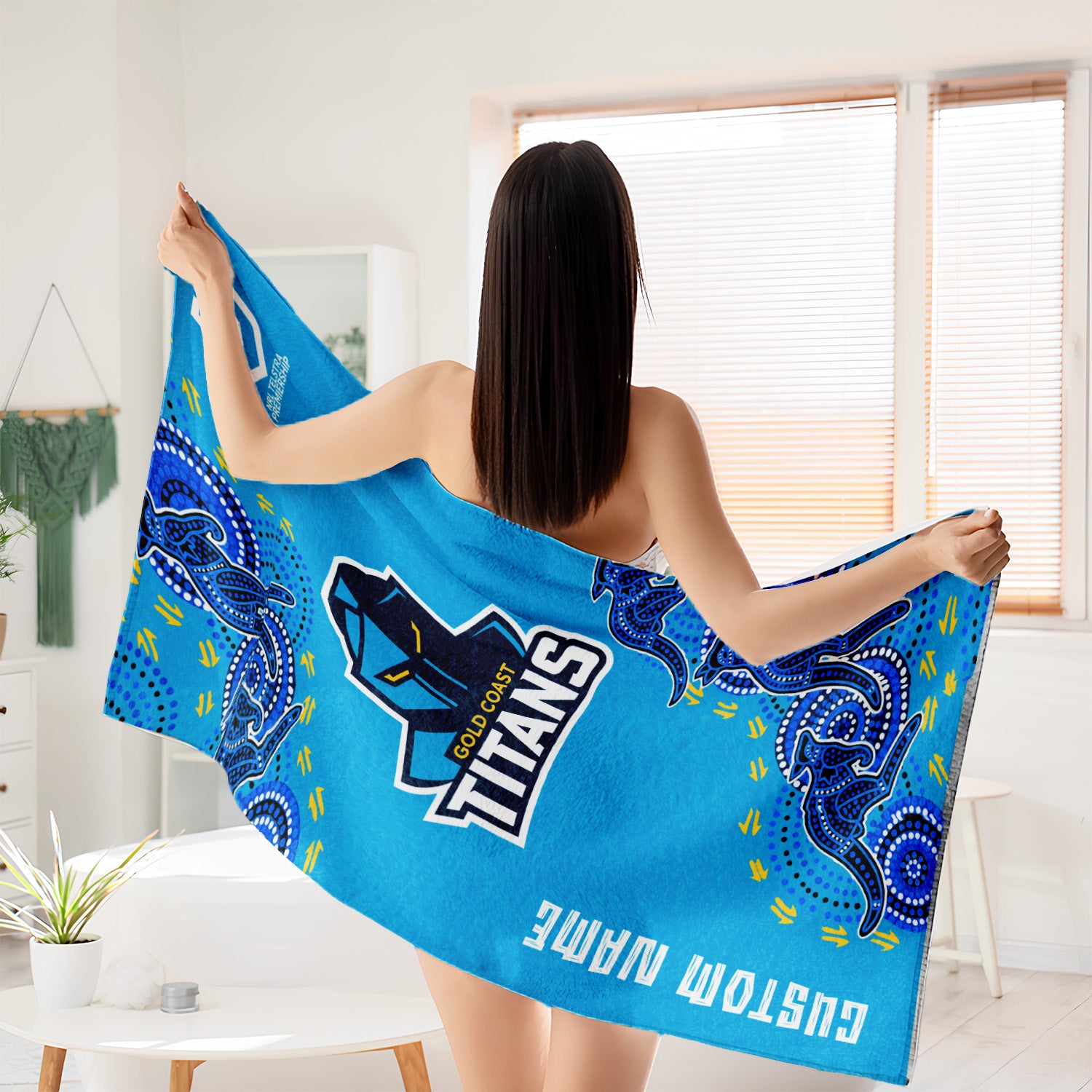 GLD Personalized Custom Pool Travel Beach and Bath Towels 10