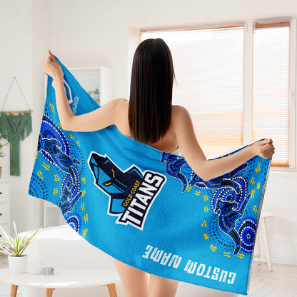 GLD Personalized Custom Pool Travel Beach and Bath Towels 10