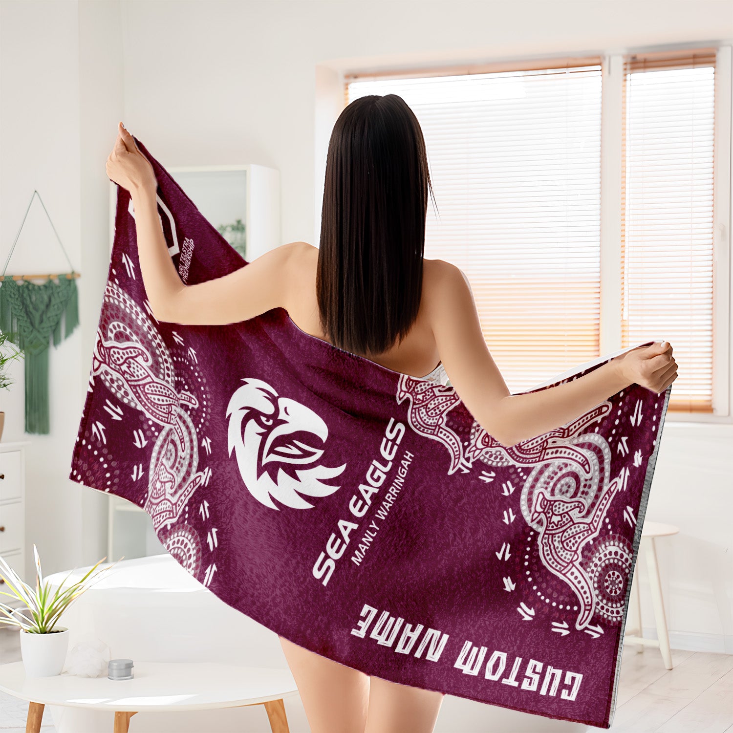 MAN Personalized Custom Pool Travel Beach and Bath Towels 10