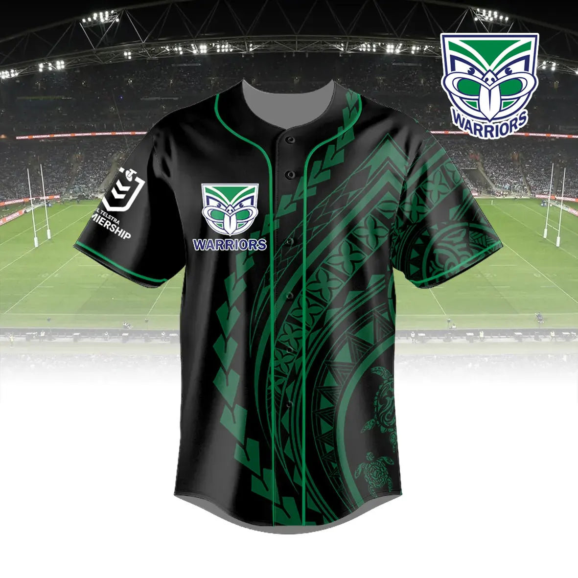 NZL Personalized Custom Baseball Jersey 9