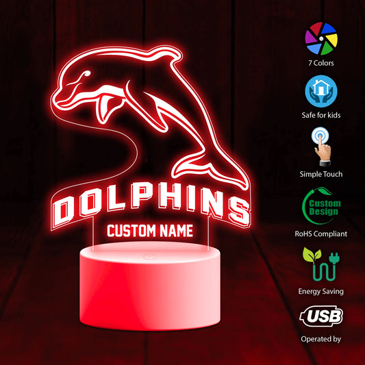 Dol Personalized Custom 3D Led Light Gift For Fans