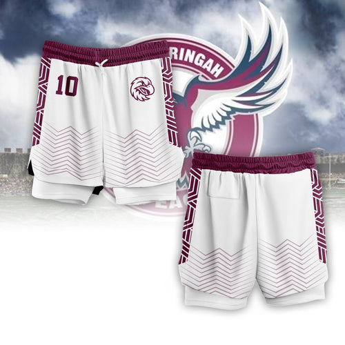MAN Personalized Custom 2-in-1 Performance Shorts
