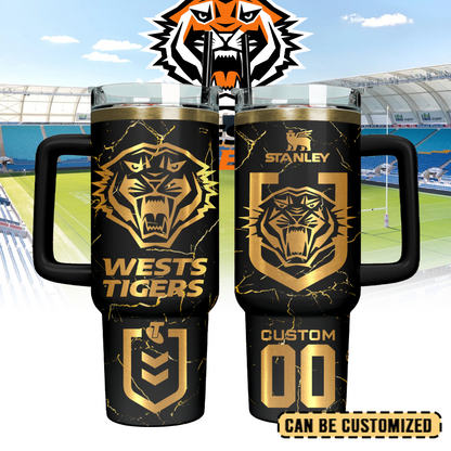 WST Personalized Custom 40oz 30oz Stainless Steel Tumbler With Handle 4