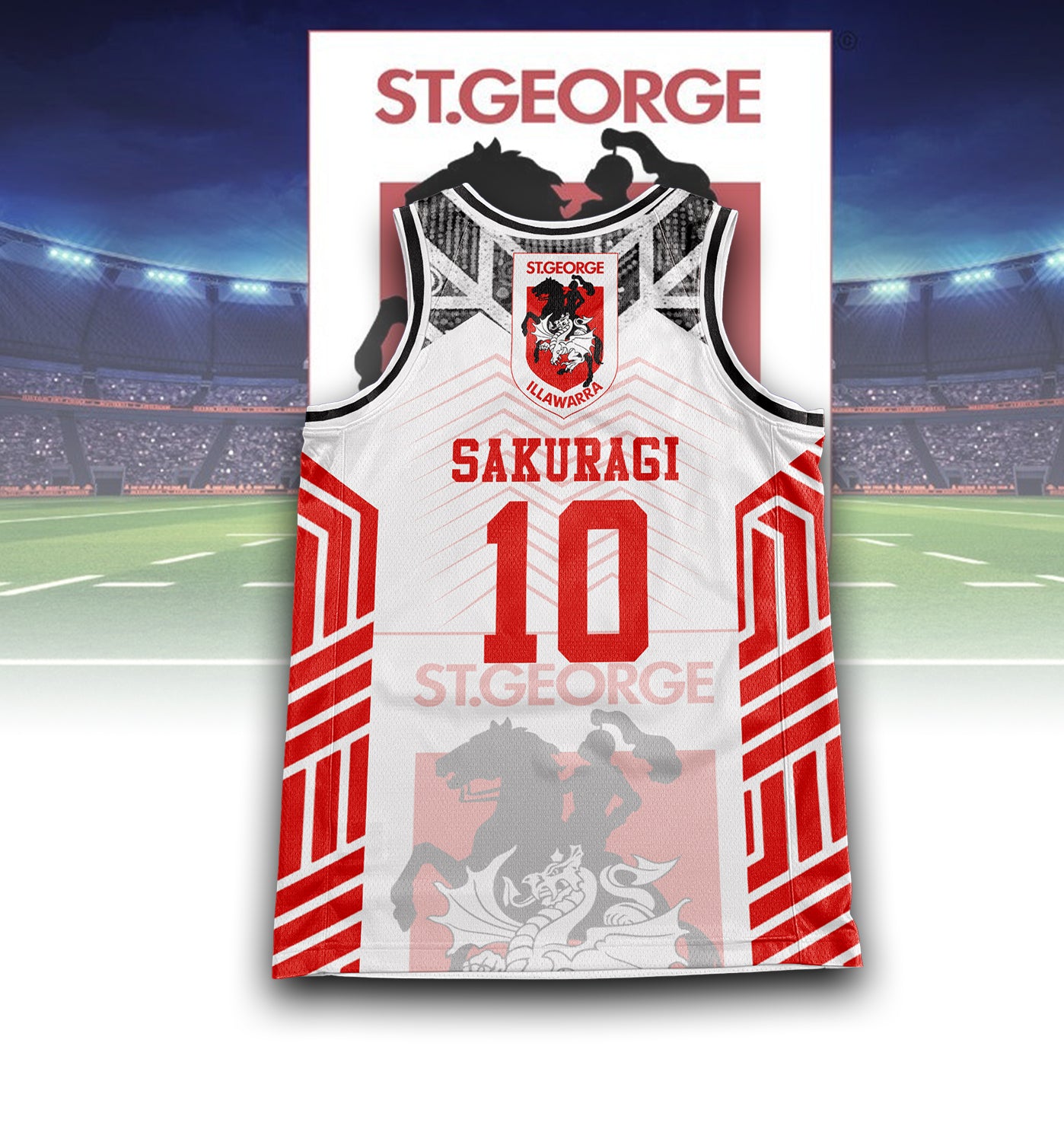STG Personalized Custom Basketball Jersey