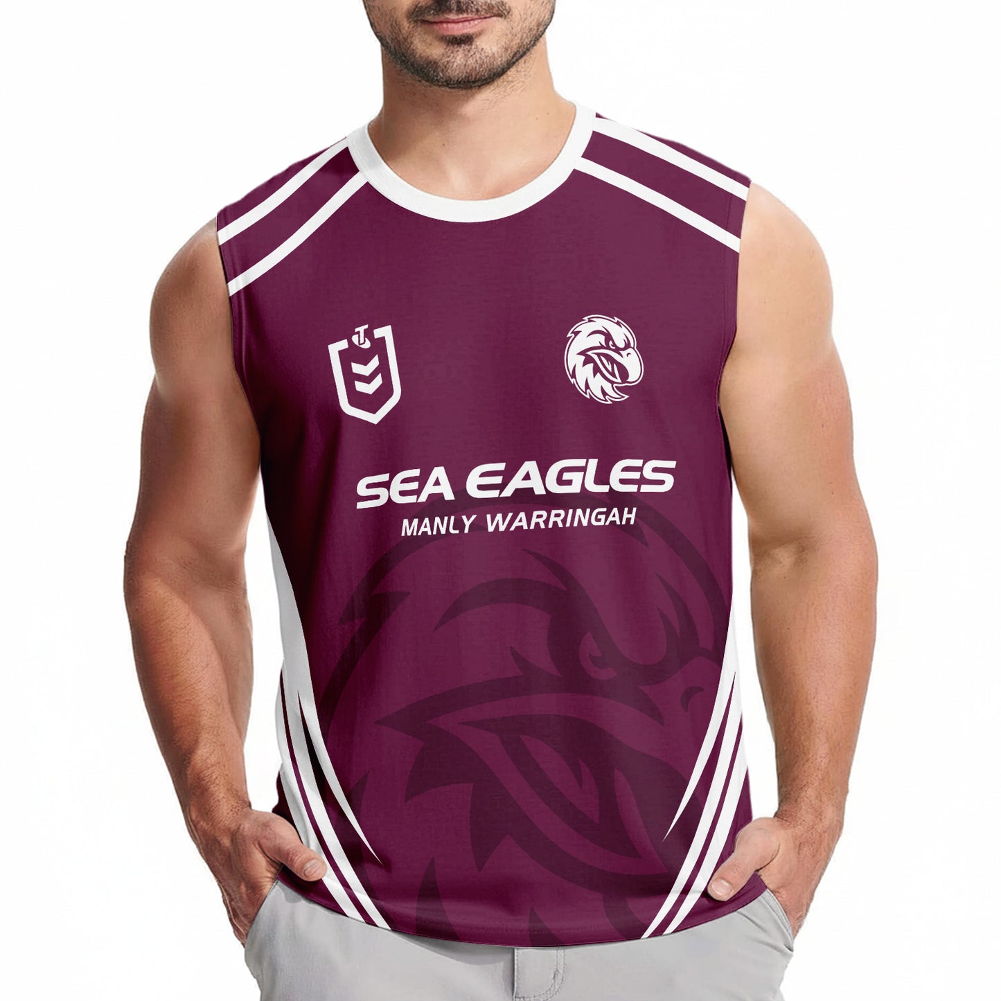 MAN Personalized Custom Tank Top 24