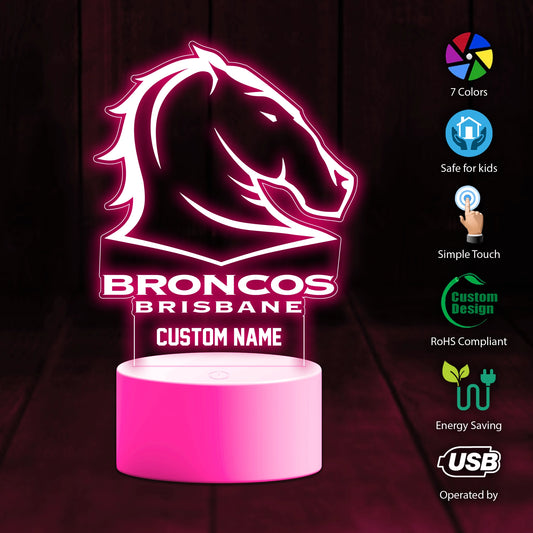 Bri Personalized Custom 3D Led Light Gift For Fans