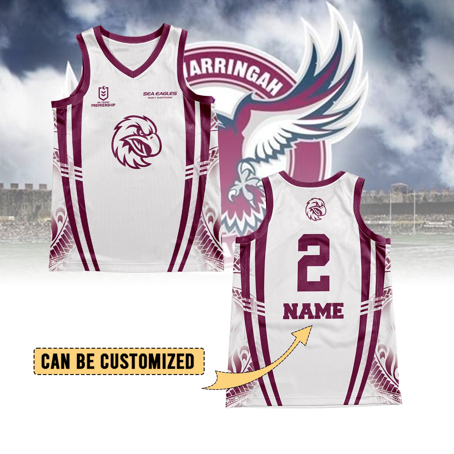 MAN Personalized Custom Basketball Jersey Set