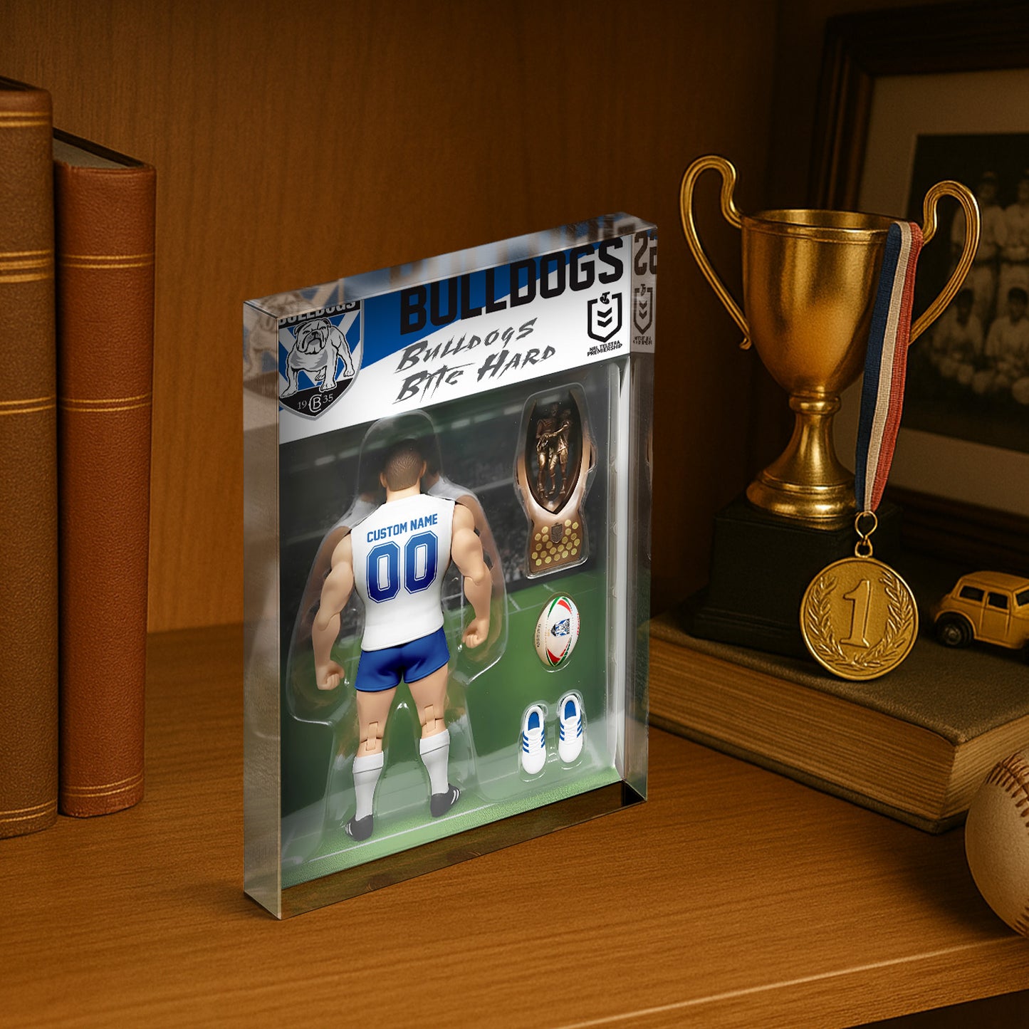 CBY Personalized Custom Sports Acrylic Block Plaque