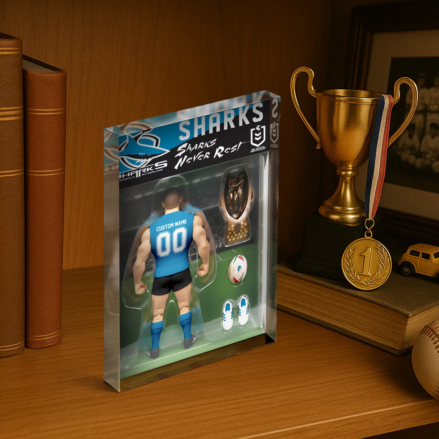 CRO Personalized Custom Sports Acrylic Block Plaque