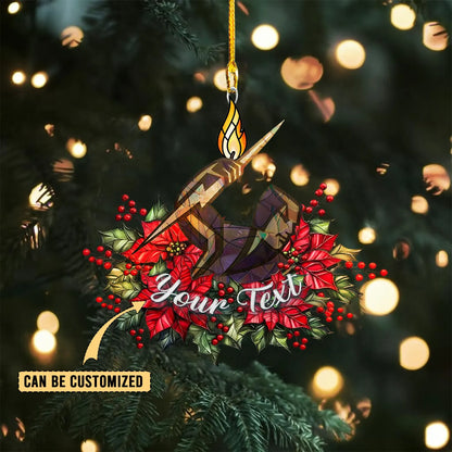 MEL Personalized Custom Acrylic Ornament 6