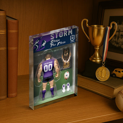 MEL Personalized Custom Sports Acrylic Block Plaque