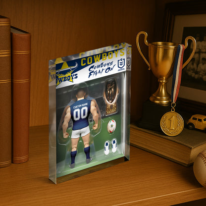 NQL Personalized Custom Sports Acrylic Block Plaque