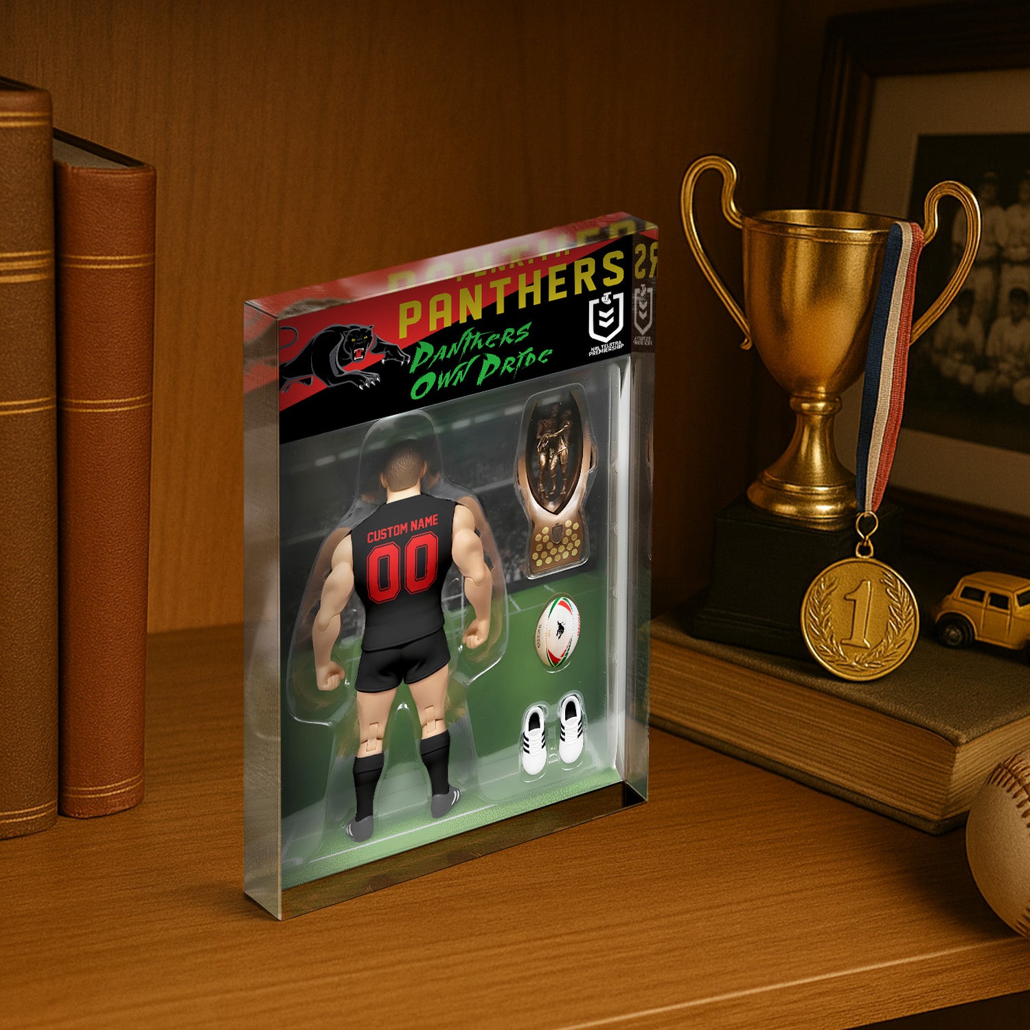 PEN Personalized Custom Sports Acrylic Block Plaque