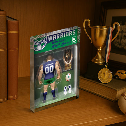 NZL Personalized Custom Sports Acrylic Block Plaque