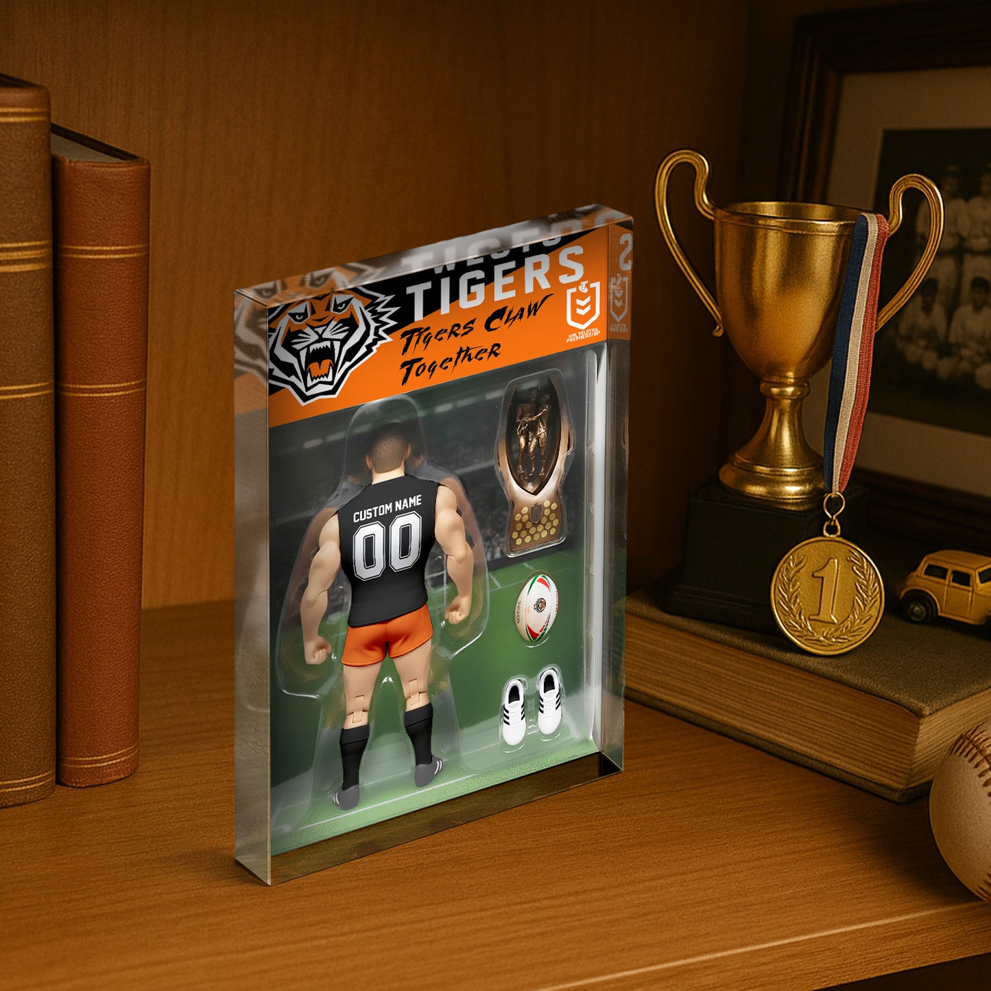 WST Personalized Custom Sports Acrylic Block Plaque