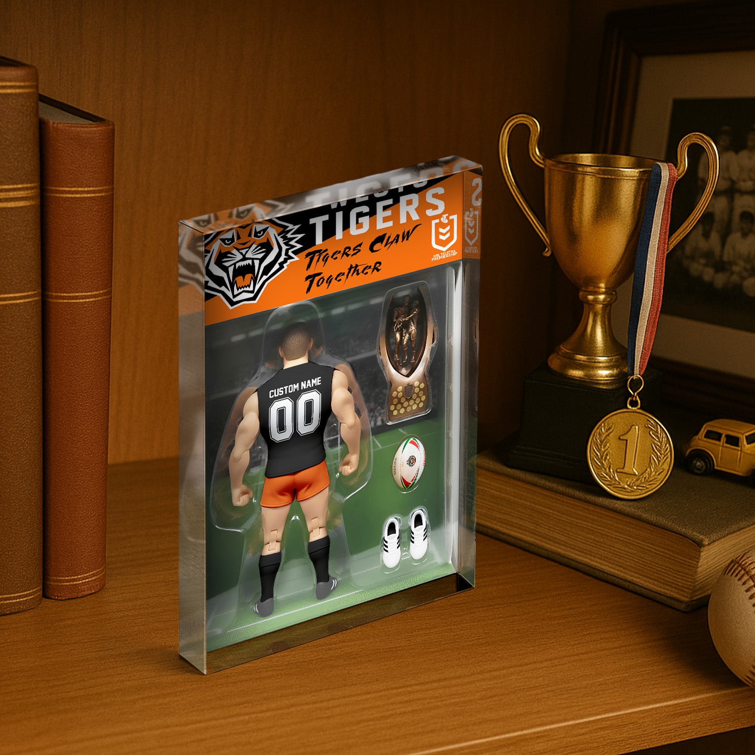 WST Personalized Custom Sports Acrylic Block Plaque