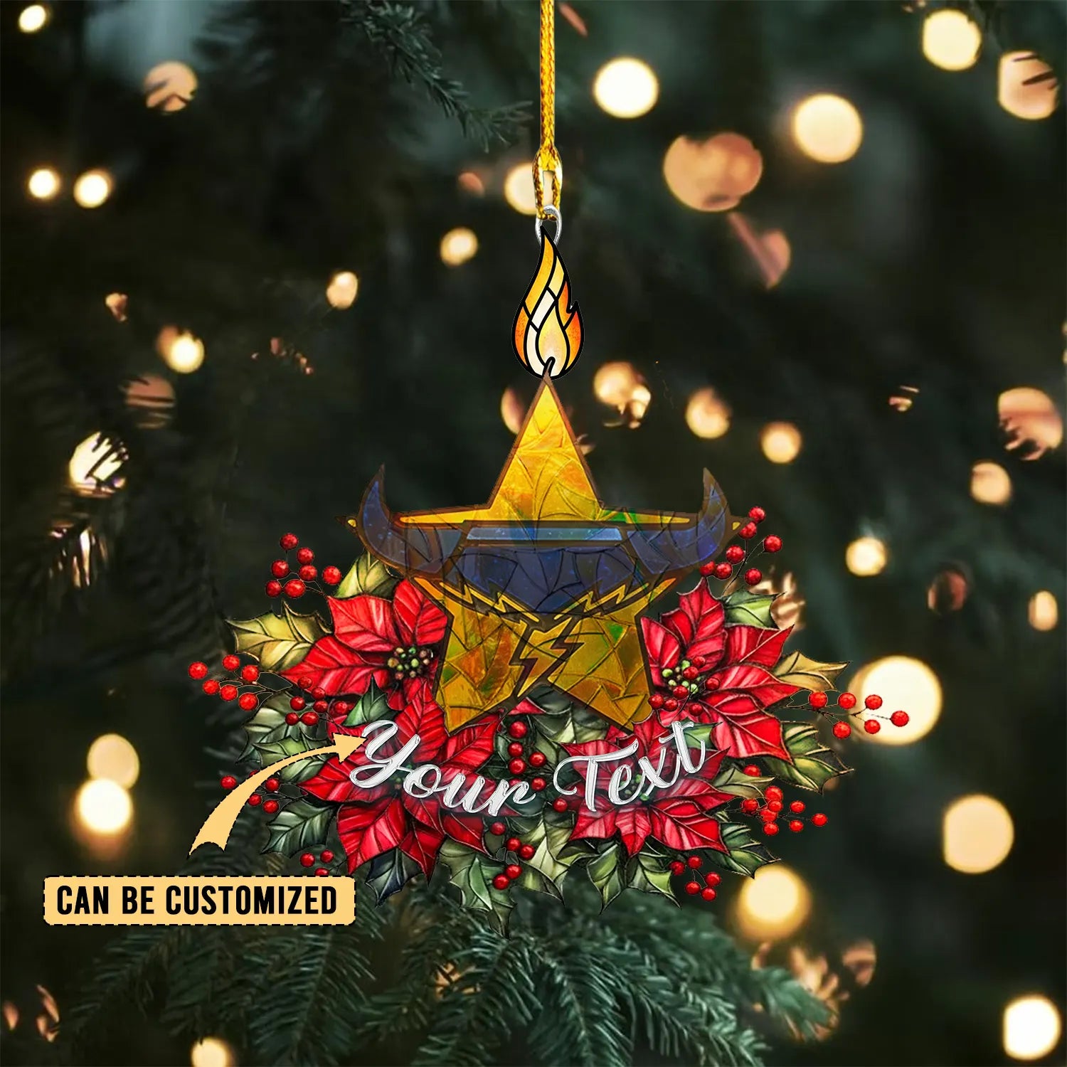 NQL Personalized Custom Acrylic Ornament 6