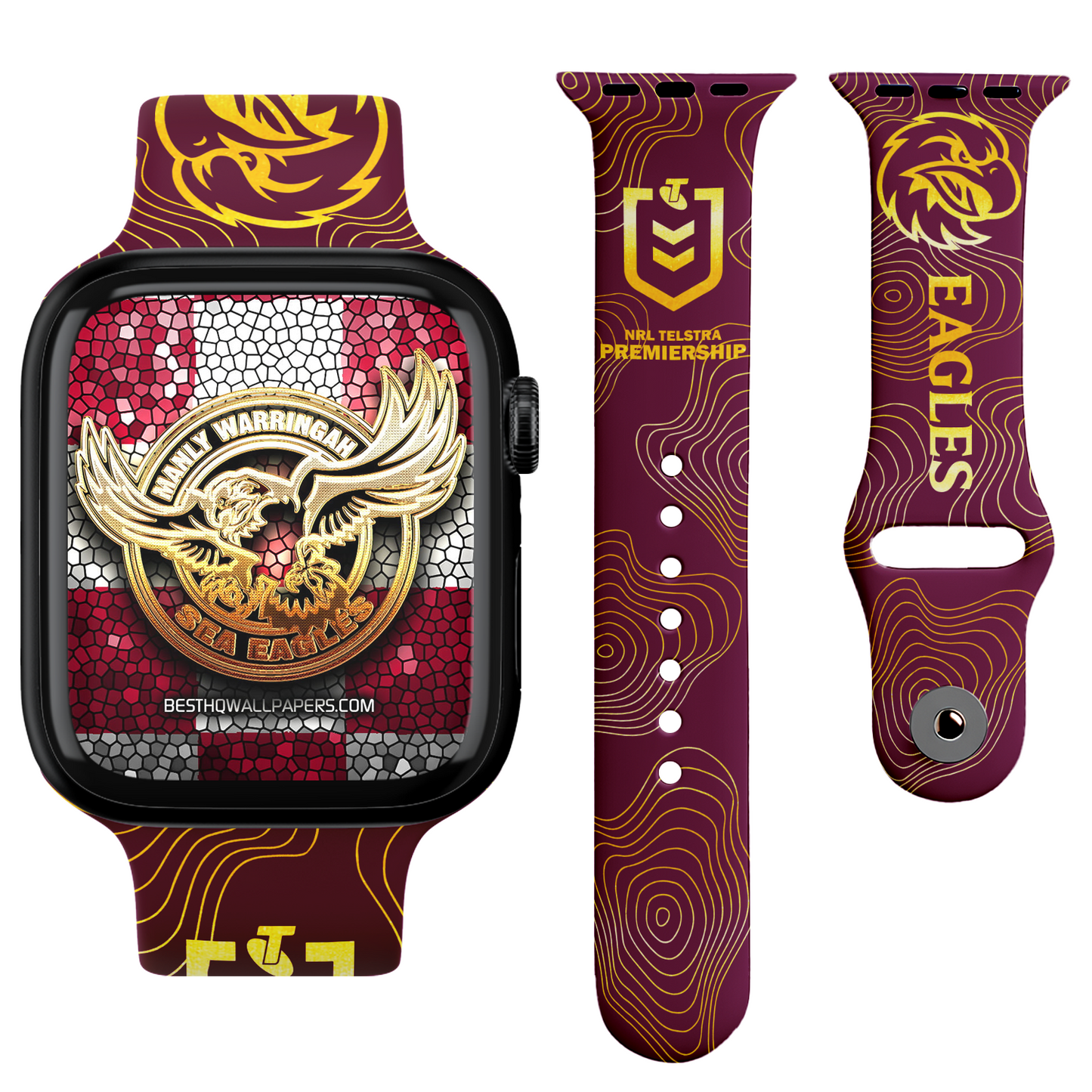 MAN Personalized Apple Watch Band