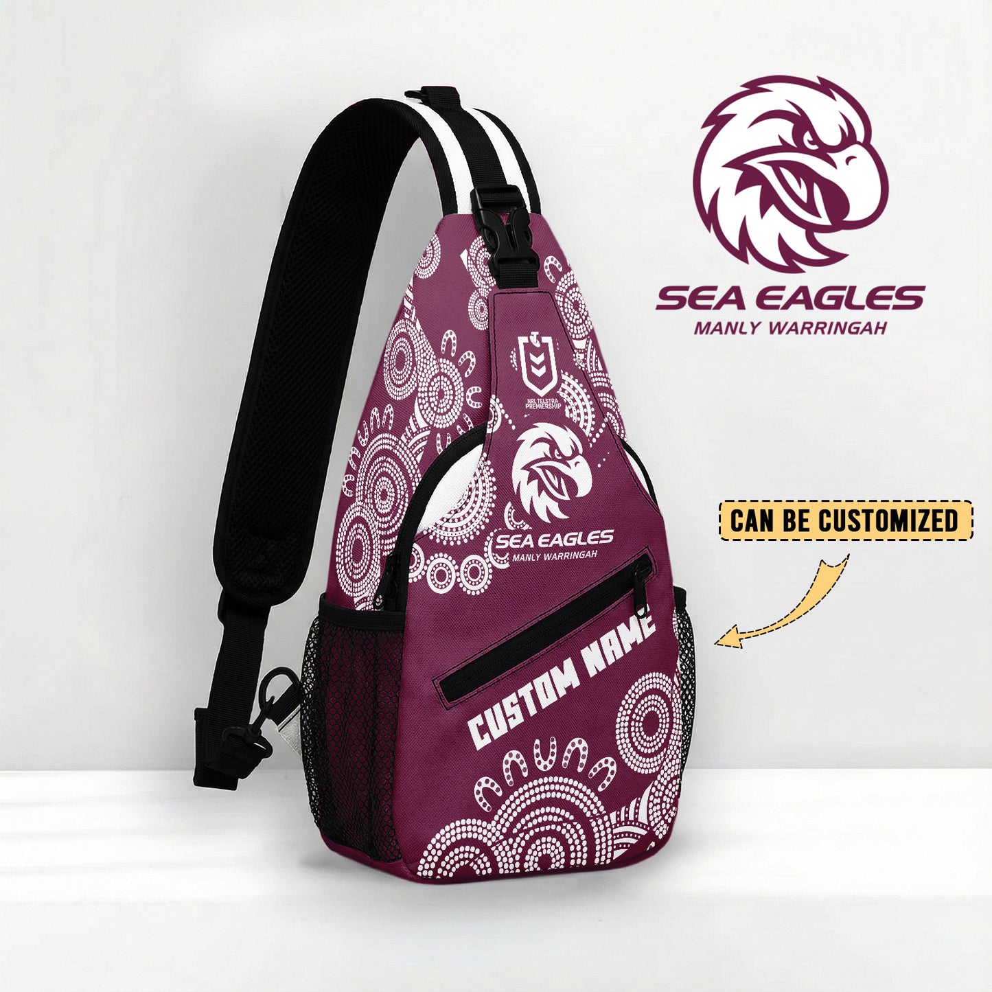 MAN Personalized Custom Sling Bags 5