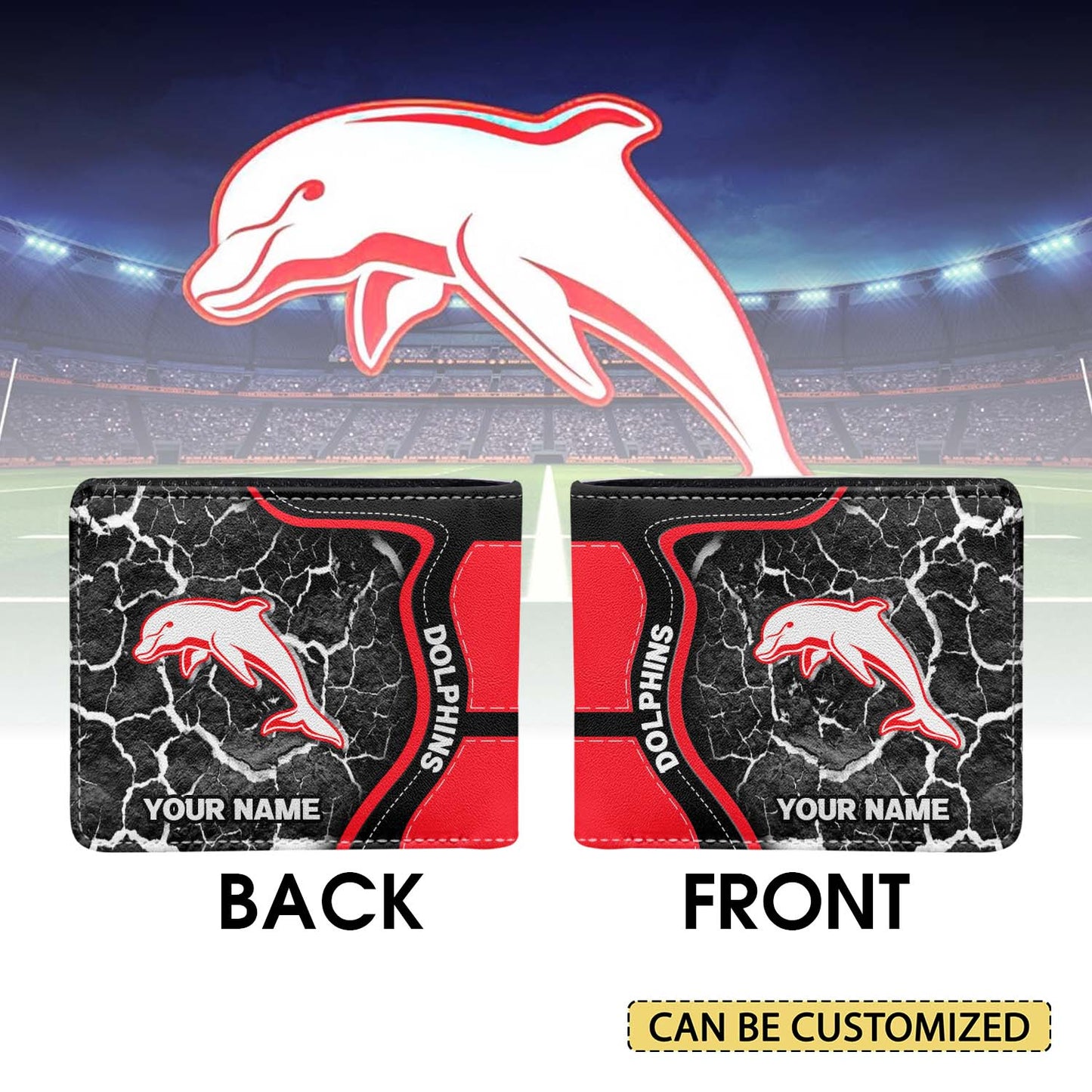 DOL Personalized Custom Leather Wallet 4