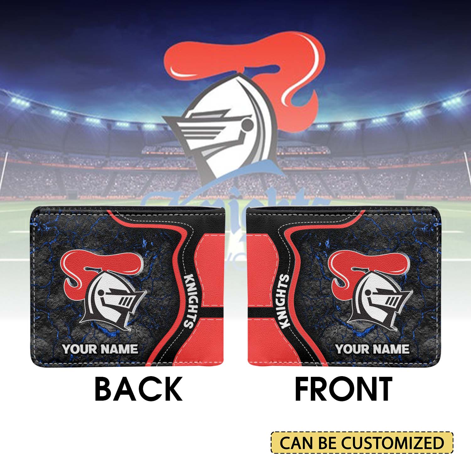 NEW Personalized Custom Leather Wallet 4