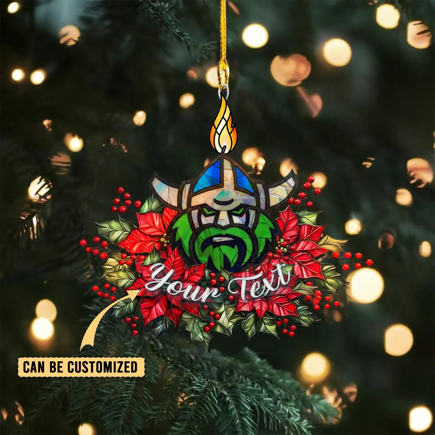 CAN Personalized Custom Acrylic Ornament 6