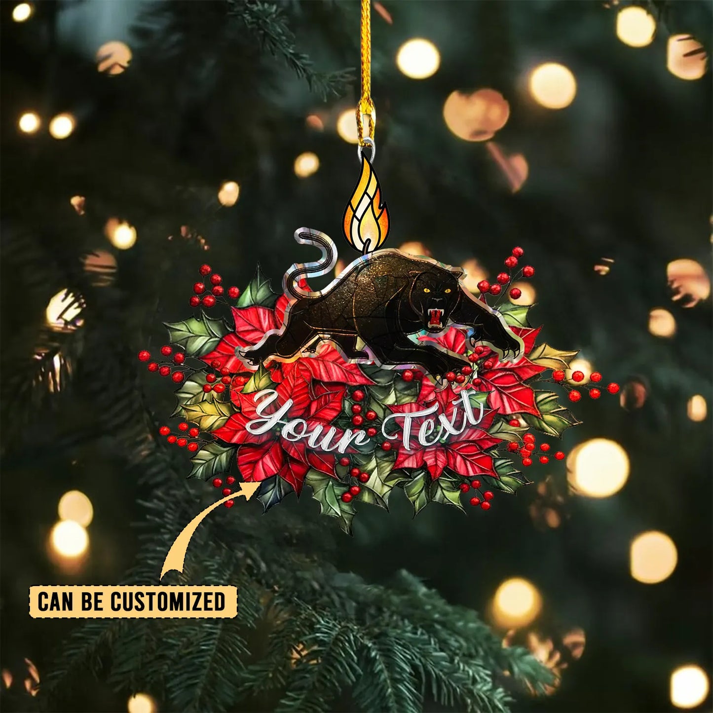 PEN Personalized Custom Acrylic Ornament 6