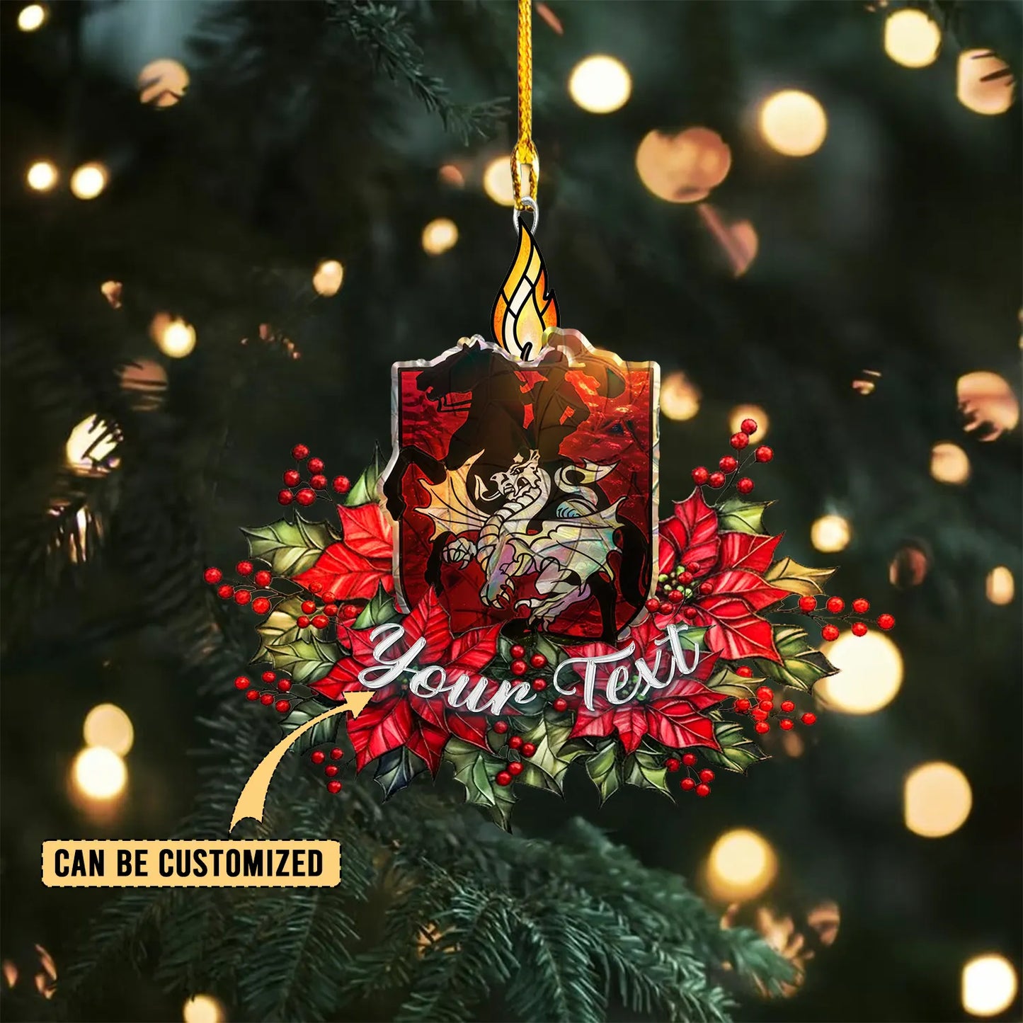 STG Personalized Custom Acrylic Ornament 6