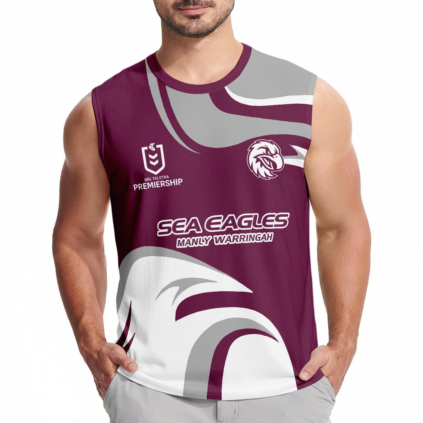 MAN Personalized Custom Tank Top 14