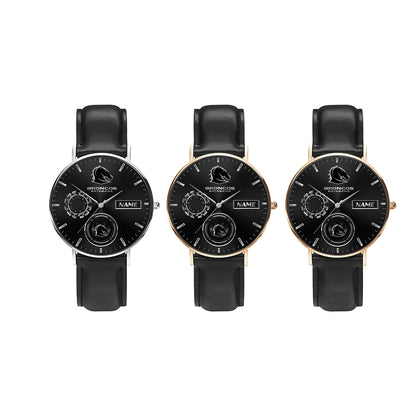 BRI Personalized Custom Stitched Leather Watch 2